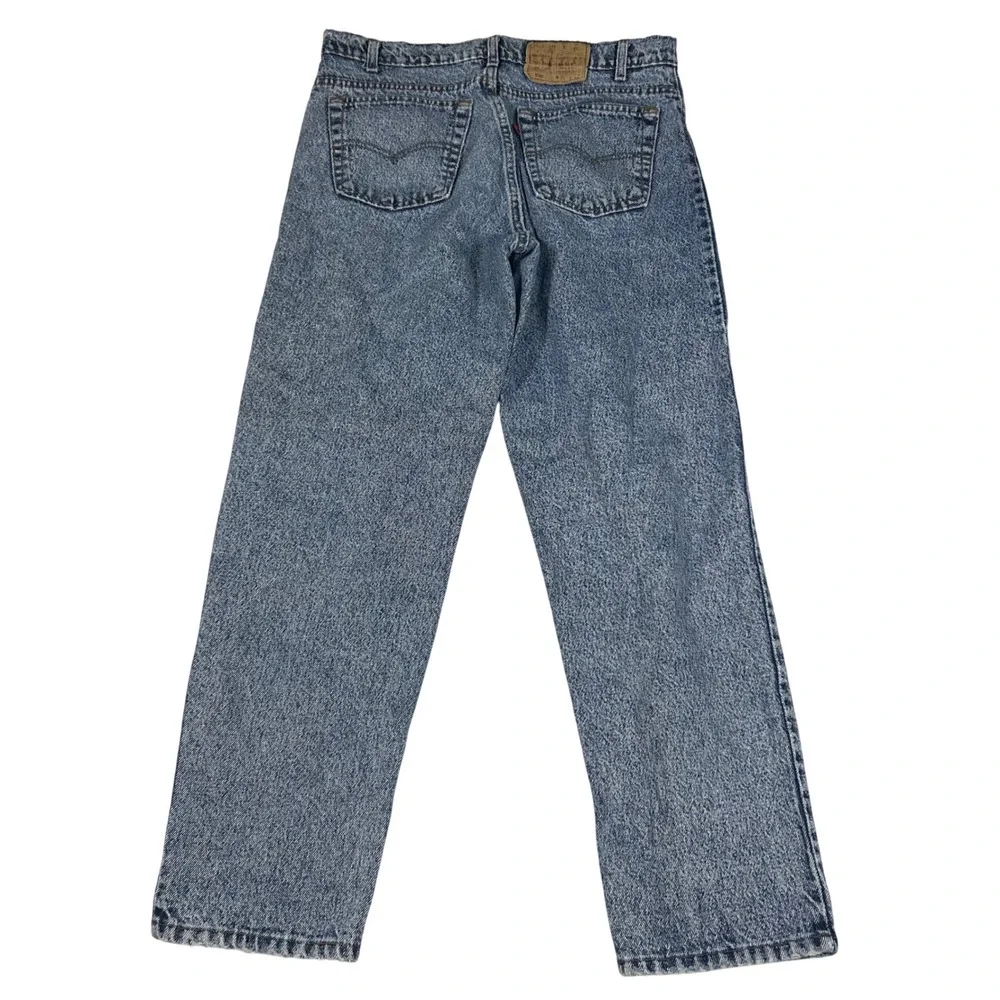 VTG Levi's 501 Jeans Mens 34x29 Blue Wash Raw Waistband Made in USA 80/90s